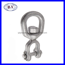 OEM Custom Precision Hot Dipped Drop Forged Galvanized Steel Jaw and Eye Swivel Hot Forging Steel Parts